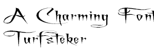 A Charming Font Superexpanded